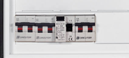 Interruptor diferencial rearme automatico 40A 4P 30mA CIRCUITOR, ADAJUSA