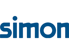 Kit frontal Simon 100 con 1 elemento enchufe IO Simon blanco mate SIMON  10021108-230