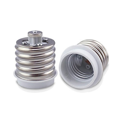 Adaptador E40 a E27 blanco GSC 