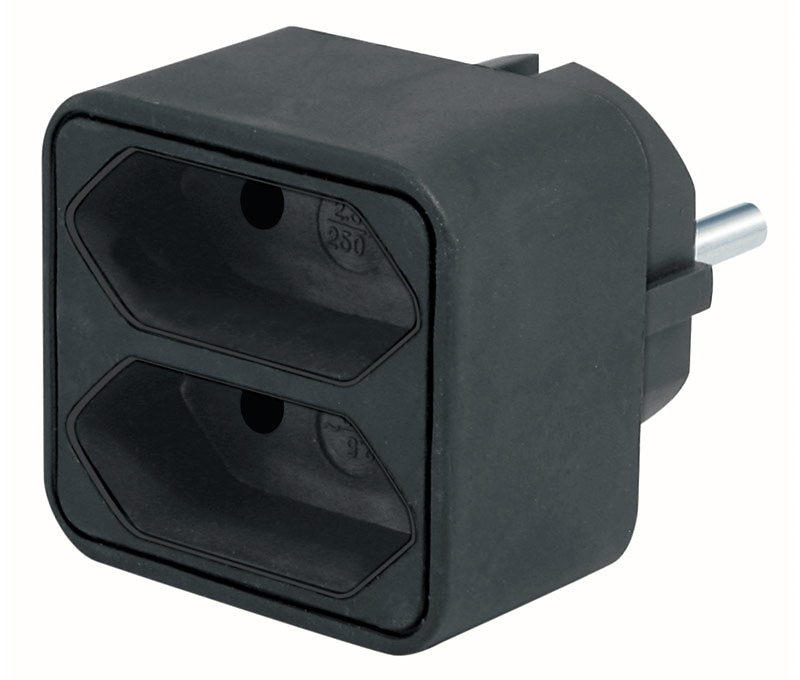 adaptador-de-red-1-macho-schuko-a-2-hembras-europa-mel038 adaptador-de-red-1-macho-schuko-a-2-hembras-europa-mel038