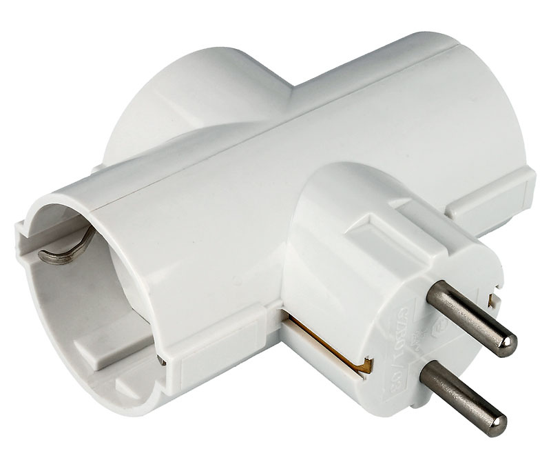 adaptador-de-red-1-macho-a-3-hembras-schuko-mel028 adaptador-de-red-1-macho-a-3-hembras-schuko-mel028