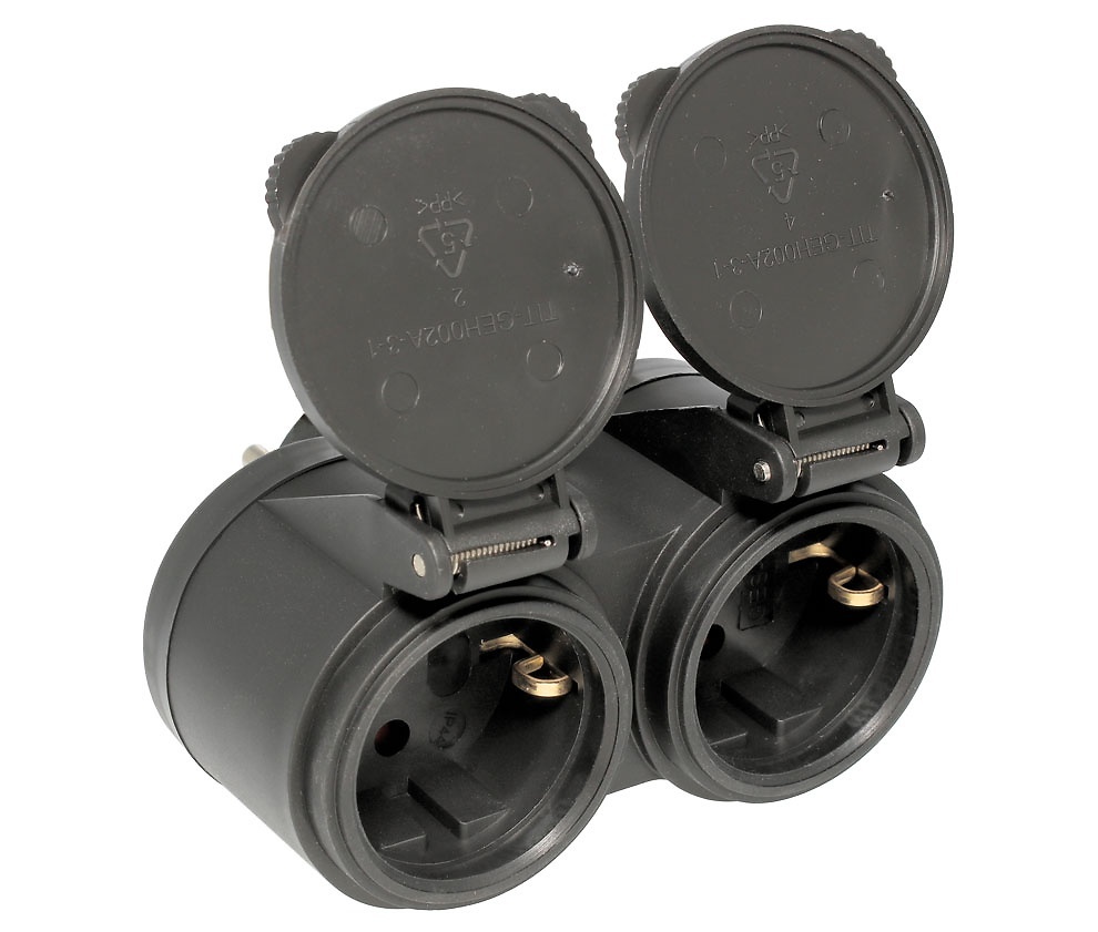 adaptador-red-schuko-1-macho-a-2-hembras-exterior-ip44-mel238 adaptador-red-schuko-1-macho-a-2-hembras-exterior-ip44-mel238