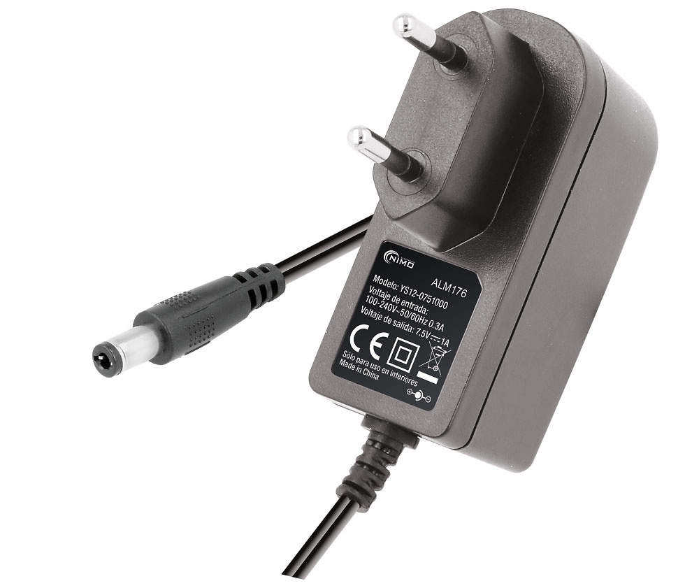 alimentador-electronico-universal-7-5vcc-1-0a-alm176 alimentador-electronico-universal-7-5vcc-1-0a-alm176