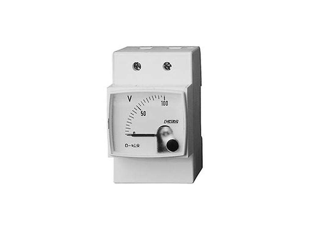 BMSC45 15V, Voltímetro para medida en contínua, bobina móvil, carril DIN BMSC45 15V, Voltímetro para medida en contínua, bobina móvil, carril DIN