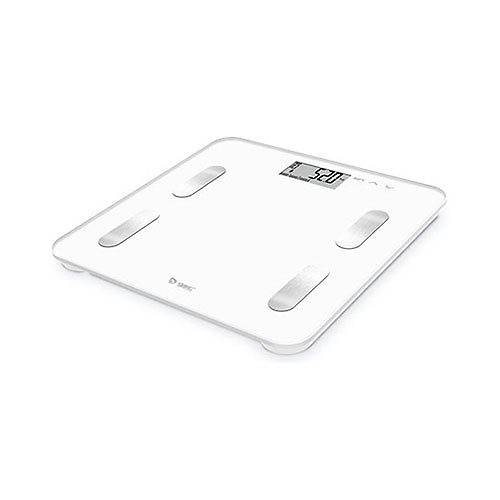 Bascula de baño 4 sensores de precision gran pantalla LCD 74x38mm Smarty GSC 