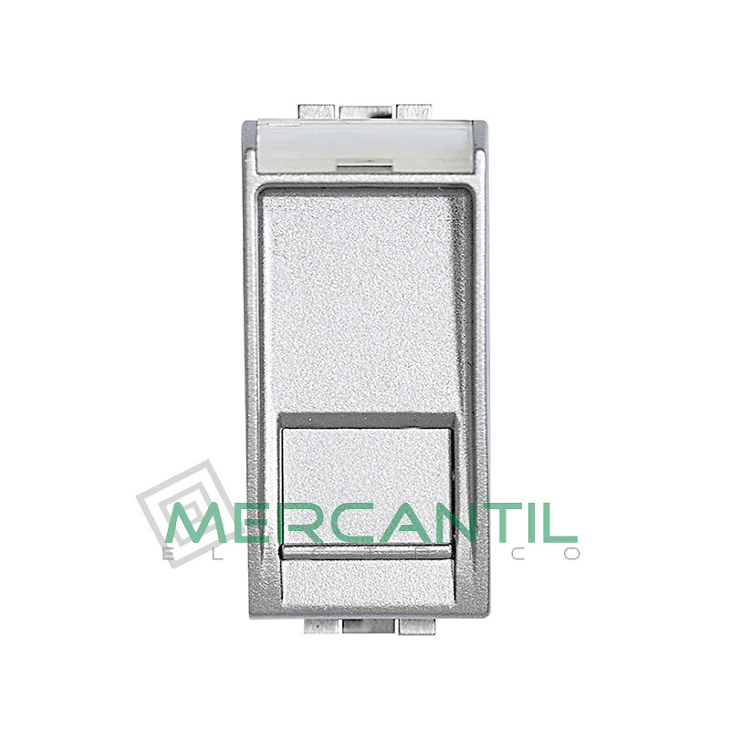 Base RJ45 FTP Categoria 6 1 Modulo Living Light BTICINO Tech 