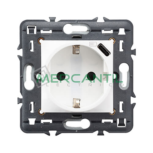 base-corriente-2p-t-usb-tipo-c-blanco-valena-next-legrand-741234 