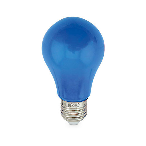 Bombilla estandar LED 3W E27 azul GSC 