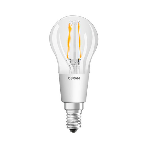 Bombilla filamento esferica LED 5W E14 clara regulable Parathom Dim Retrofit Classic P Ledvance/Osram 