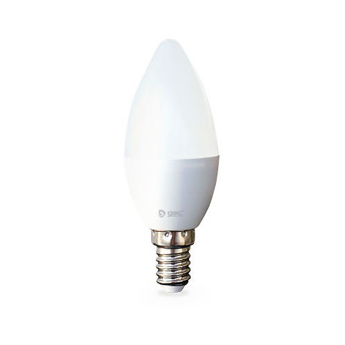 Bombilla vela LED 6W E14/C37 GSC 