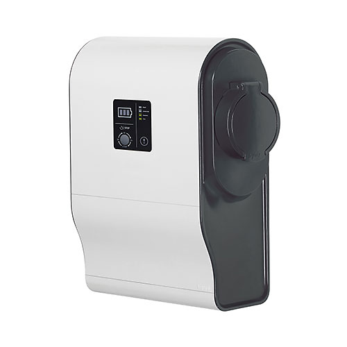 Borna para carga coches electricos aislante mural trifasica 22kW modo 3 Legrand 