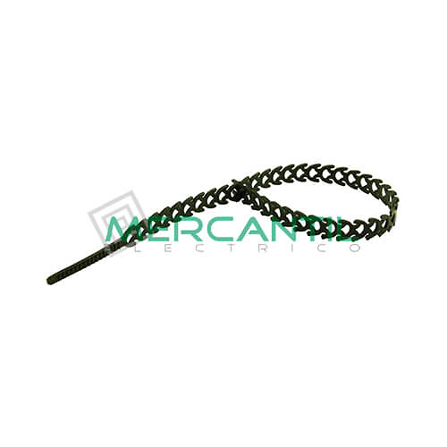 Bridas Desmontables para Cables RAPSTRAP SCHNEIDER ELECTRIC 10 1.25 300 Negro 24 