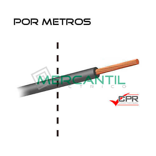 Cable flexible libre de halógenos 120mm 450/750V H07Z1-K CPR por metros 120 H07Z1-K Gris 1 