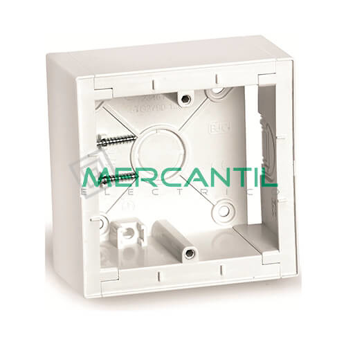 Caja Modular de Superficie BJC VIVA Blanco Polar 86x86x43 