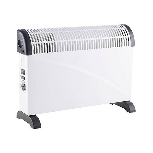 Calefactor convector con termostato regulable estandar blanco GSC 