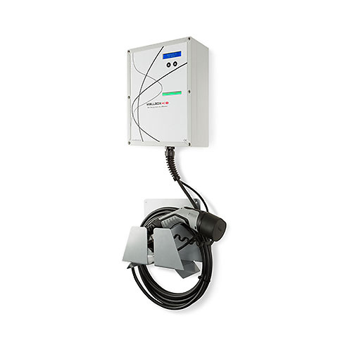Cargador electrico Wallbox+ tipo 1 SAE-J1772 32A 230V manguera punto de recarga modo 3 compatible con IEC-61851-2 Wallbox 