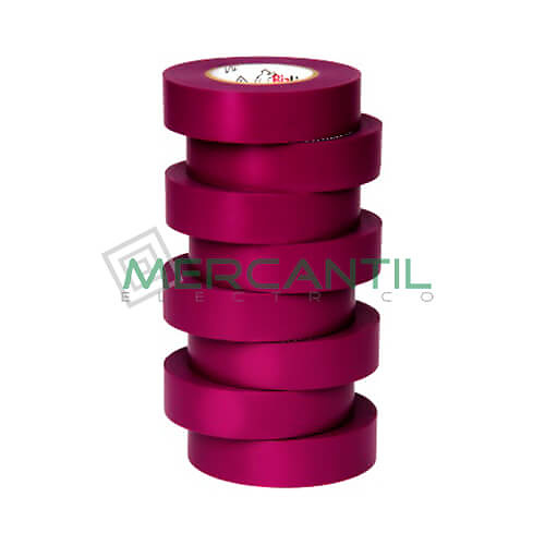 Cinta Aislante BIZLINE - 20 Metros Violeta 