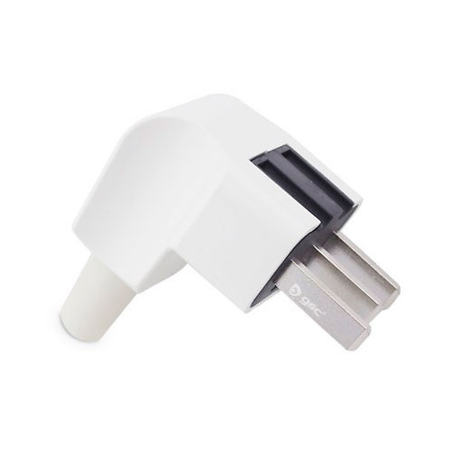 Clavija bipolar 2P+T lateral 25A para hornos/cocinas retractilado blanco GSC Clavija bipolar 2P+T lateral 25A para hornos/cocinas retractilado blanco GSC