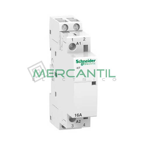 Contactor Modular 2P 16A iCT SCHNEIDER ELECTRIC 2P 16A 2NO iCT 220/240 