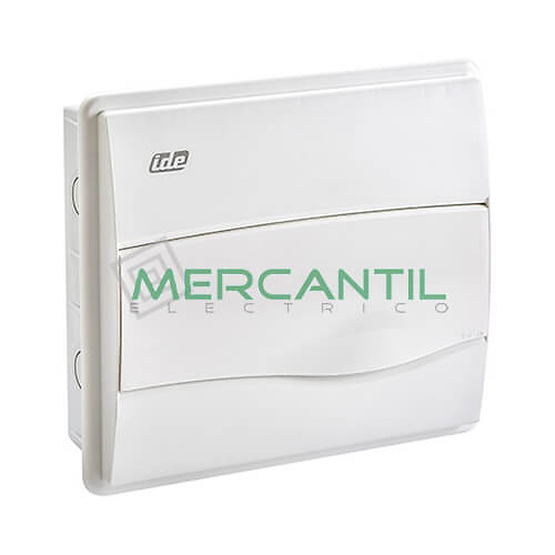 cuadro eléctrico de empotrar BM12PO Cuadro eléctrico de Empotrar 1 Fila IP40 Oro IDE