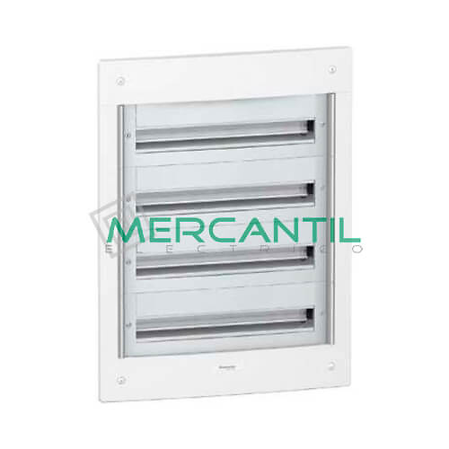 cuadro eléctrico de empotrar pragma-24-PRA13834 Cuadro eléctrico de Empotrar 4 Filas 96 Módulos SCHNEIDER