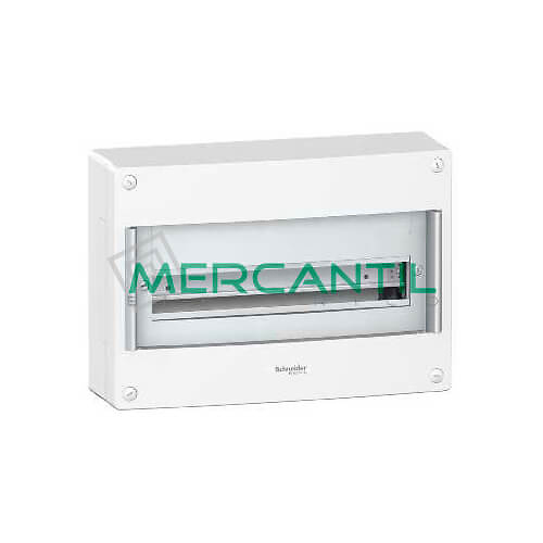 cuadro eléctrico de superficie pragma-18-PRA10261 Cuadro de Superficie 1 Fila 18 Módulos SCHNEIDER