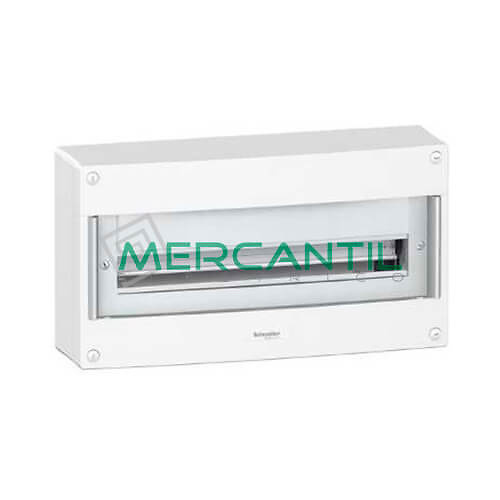 cuadro eléctrico de superficie pragma-24-PRA13811 Cuadro de Superficie 1 Fila 24 Módulos SCHNEIDER