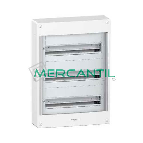 cuadro eléctrico de superficie pragma-18-PRA10263 Cuadro de Superficie 3 Filas 54 Modulos SCHNEIDER-