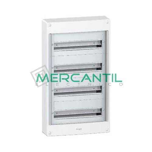 cuadro eléctrico de superficie pragma-18-PRA10264 Cuadro de Superficie 4 Filas 72 Módulos SCHNEIDER
