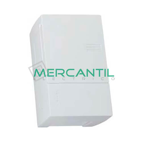Cuadro de Superficie Mini Pragma 1 Fila 4 Modulos SCHNEIDER ELECTRIC 1 4 Plena Superficie 