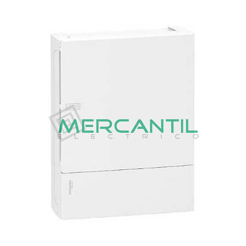 Cuadro de Superficie Mini Pragma 2 Filas 24 Modulos SCHNEIDER ELECTRIC 2 24 Plena Superficie 