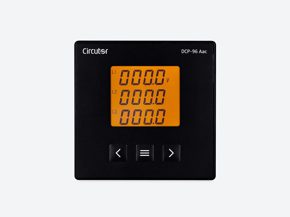 DCP-96 AAC, Amperímetro digital trifásico DCP-96 AAC, Amperímetro digital trifásico