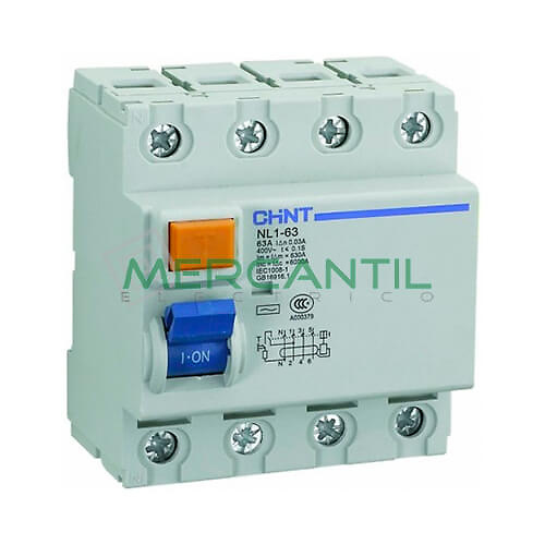 diferencial superinmunizado si-NL1-4-40-30ASI Diferencial Superinmunizado 4P 40A CHINT