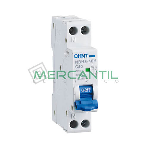 dpn chint NBH8-1N-40C4.5 DPN 1 Polo+Neutro 40A CHINT