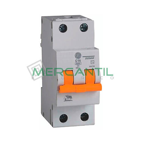 interruptor magnetotermico-dms-1pn-690566 Interruptor Magnetotérmico 1P+N 25A DMS Sector Vivienda GENERAL ELECTRIC.