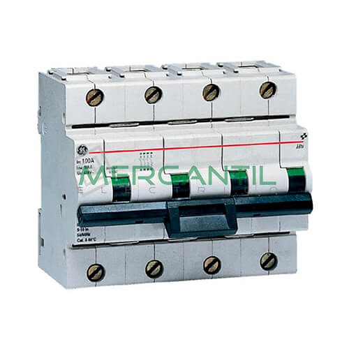interruptor magnetotermico-hti-4p-671546 Interruptor Magnetotérmico 4P 80A HTI Sector Industrial GENERAL ELECTRIC.