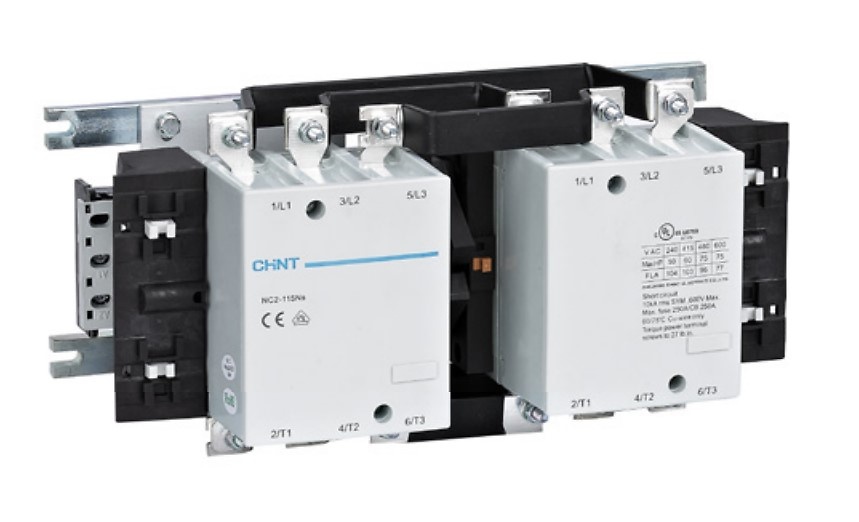 Inversor tripolar montado 2xNC2-400A 400Vca 