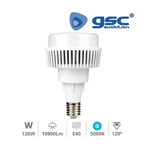 Lámpara LED industrial Pauh 120W E40 5000K Lámpara LED industrial Pauh 120W E40 5000K GSC