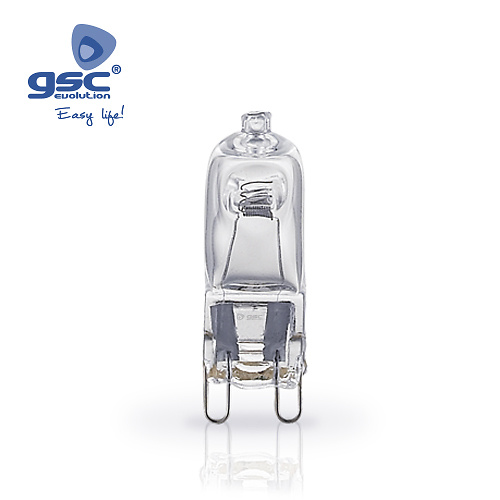 Lámpara halógena Ahorro 42W(60W) G9 Lámpara halógena Ahorro 42W(60W) G9 GSC