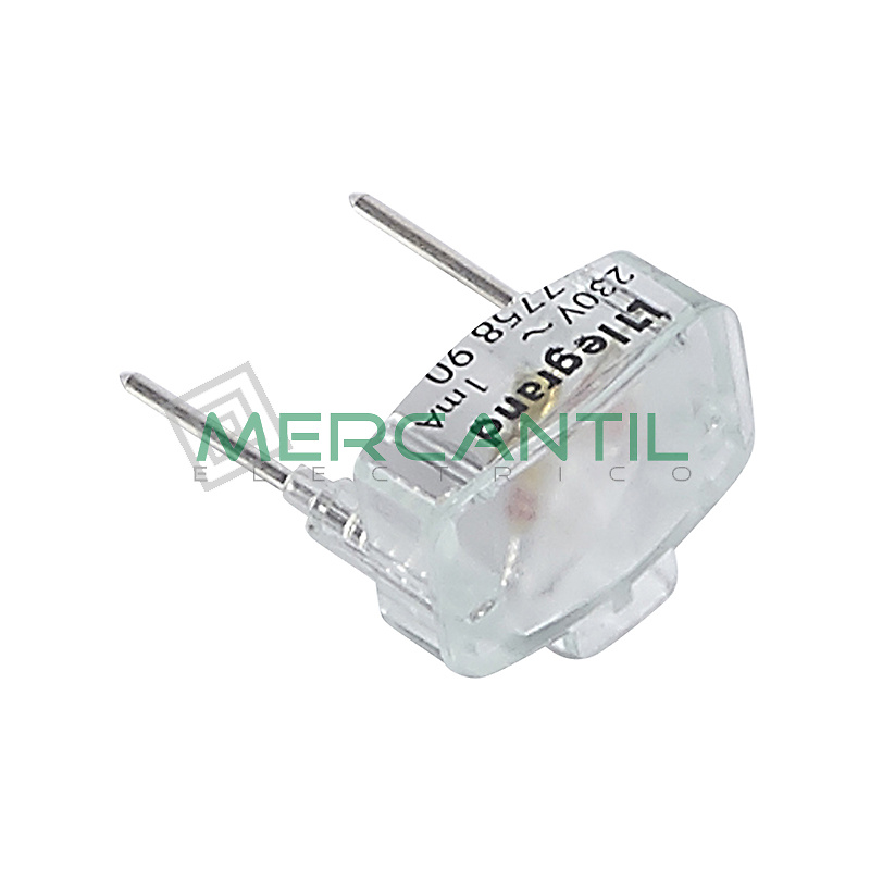 Lampara Funcion Piloto para Pulsador Simple Plexo LEGRAND 