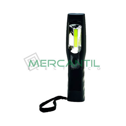Linterna Portatil LED Recargable BIZLINE 