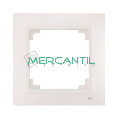 Marco Embellecedor 55x55 BJC VIVA - 1 Elemento 1 Elemento Blanco Polar 