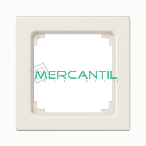 Marco Intermedio para Mecanismos 50x50 LS990 JUNG 1 Elemento Blanco Marfil 