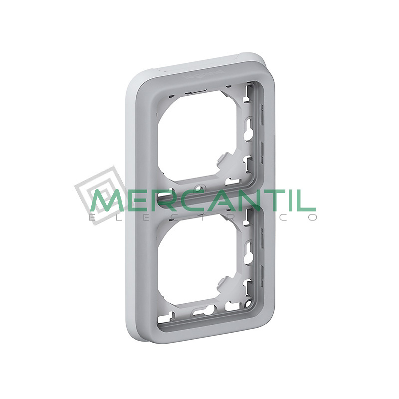 Marco de Empotrar con Soporte 2 Elementos Verticales Plexo LEGRAND 