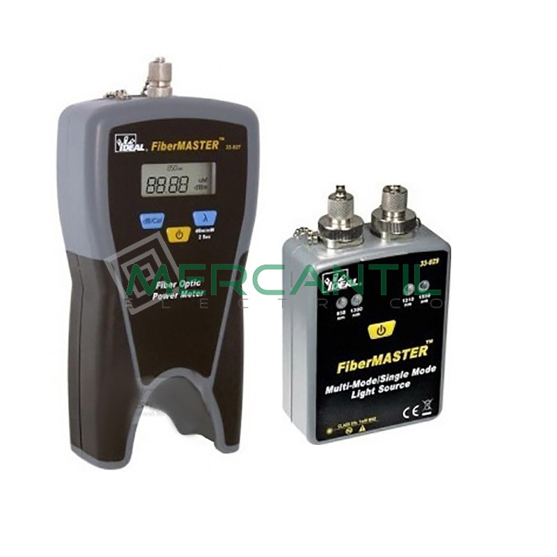 Medidor de Potencia y Fuente de Luz para Fibra Optica FIBERMASTER HT INSTRUMENTS 
