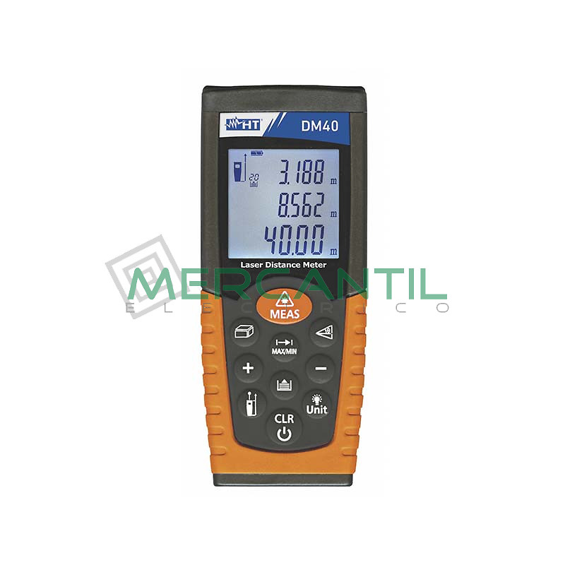 Metro Laser Digital hasta 40m DM40 HT INSTRUMENTS 