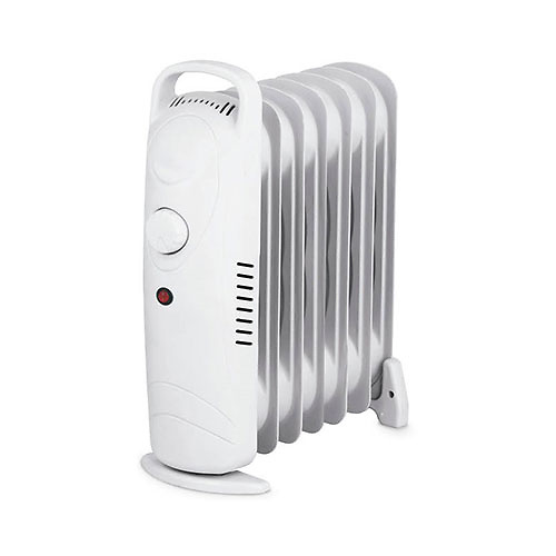 Mini radiador de aceite 600W con termostato regulable blanco GSC 