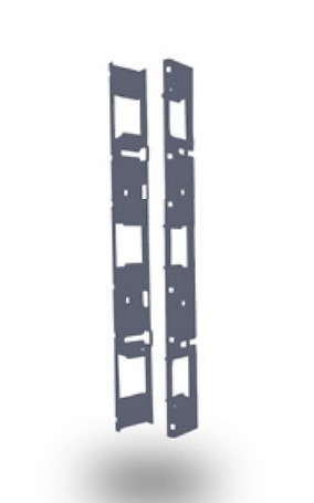 Montante vertical, para FHS-S7, 5 filas (2UDS) 