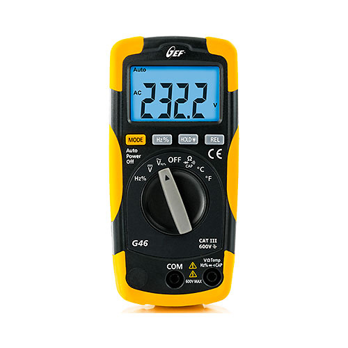 Multímetro digital automático G46 HT Instruments con 4.000 puntos de medida. Multímetro digital automático G46 HT Instruments con 4.000 puntos de medida. Herramientas de medición