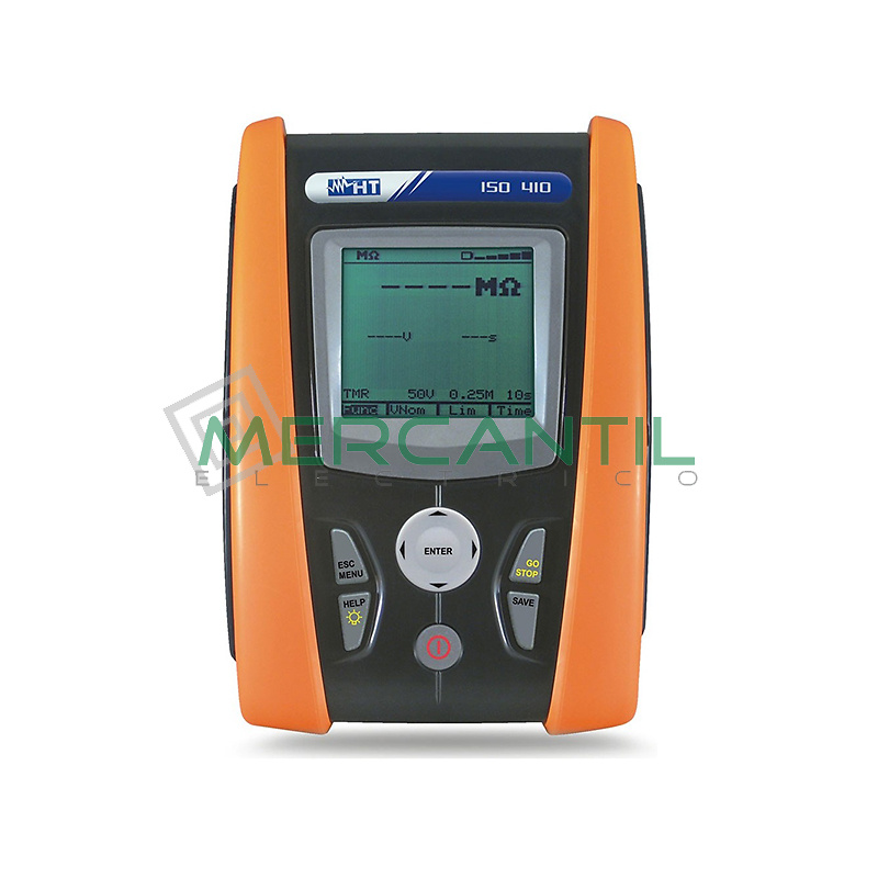 Multifuncion para Medidas de Aislamiento y Continuidad de los Conductores de Proteccion ISO410 HT INSTRUMENTS 